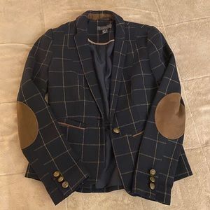 Plaid blazer